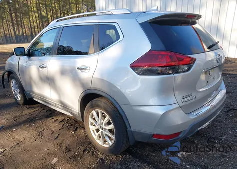 2018 Nissan Rogue Sv z USA, uszkodzony, nr VIN KNMAT2MTXJP532411